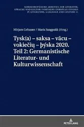 Book cover of Tysk(a) – saksa – vācu – vokiečių – þýska 2020. Teil 2: Germanistische Literatur- und Kulturwissenschaft by Frank Thomas Grub