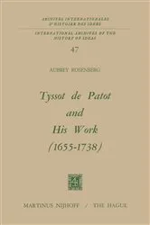 Book cover of Tyssot De Patot and His Work 1655 – 1738 by A. Rosenberg