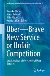 Book cover of Uber—Brave New Service or Unfair Competition by Jasenko Marin