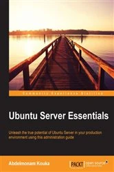 Book cover of Ubuntu Server Essentials by Abdelmonam Kouka