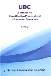 Book cover of UDC A Manual for Classification Practical and Information Resources by KP Singh