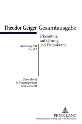 Book cover of Ueber Moral in Vergangenheit und Zukunft by Klaus Rodax