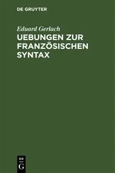 Book cover of Uebungen zur französischen Syntax by Unknown
