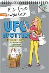 Book cover of UFO Spotted!: A Branches Book (Hilde Cracks the Case #4) by Hilde Lysiak