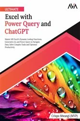 Book cover of Ultimate Excel with Power Query and ChatGPT by Crispo Mwangi (MVP)