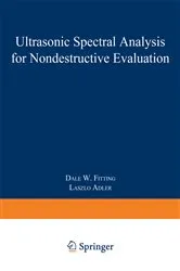 Book cover of Ultrasonic Spectral Analysis for Nondestructive Evaluation by Unknown