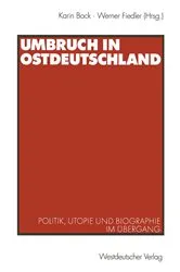 Book cover of Umbruch in Ostdeutschland by Karin Bock