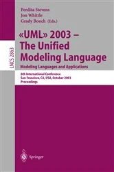 Book cover of UML 2003 -- The Unified Modeling Language, Modeling Languages and Applications by Perdita Stevens