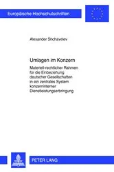 Book cover of Umlagen im Konzern by Alexander Shchavelev