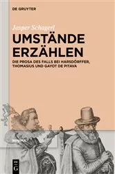 Book cover of Umstände erzählen by Jasper Schagerl