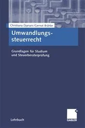 Book cover of Umwandlungssteuerrecht by Unknown