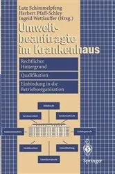 Book cover of Umweltbeauftragte im Krankenhaus by Lutz Schimmelpfeng
