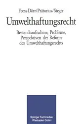 Book cover of Umwelthaftungsrecht by Eberhard Feess