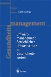 Book cover of Umweltmanagement by Thomas Steffens