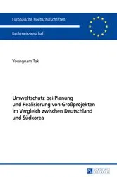 Book cover of Umweltschutz bei Planung und Realisierung von Großprojekten im Vergleich zwischen Deutschland und Suedkorea by Unknown