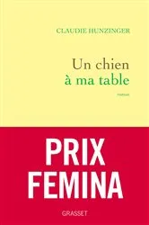 Book cover of Un chien à ma table by Claudie Hunzinger