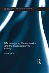 Book cover of UN Emergency Peace Service and the Responsibility to Protect by Annie Herro