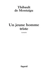 Book cover of Un jeune homme triste by Thibault de Montaigu