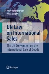 Book cover of UN Law on International Sales by Unknown