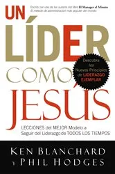 Book cover of Un líder como Jesús by Ken Blanchard