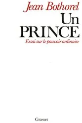 Book cover of Un prince by Jean Bothorel
