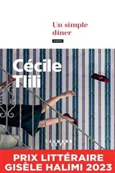 Book cover of Un simple dîner by Cécile Tlili