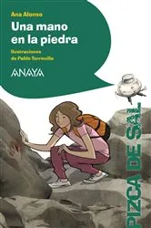 Book cover of Una mano en la piedra by Ana Alonso