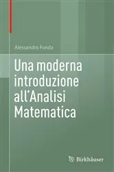 Book cover of Una moderna introduzione all'Analisi Matematica by Alessandro Fonda