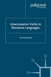 Book cover of Unaccusative Verbs in Romance Languages by I. Mackenzie
