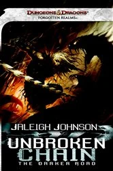 Book cover of Unbroken Chain: The Darker Road by Jaleigh Johnson