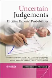 Book cover of Uncertain Judgements by Anthony O'Hagan
