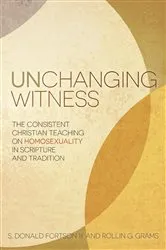 Book cover of Unchanging Witness by S. Donald Fortson