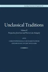 Book cover of Unclassical Traditions. Volume II by Unknown