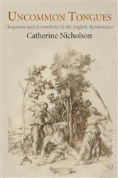 Book cover of Uncommon Tongues by Catherine Nicholson