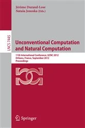 Book cover of Unconventional Computation and Natural Computation by Jerome Durand-Lose