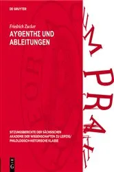 Book cover of ΑϒΘΕΝΤΗΣ und Ableitungen by Unknown
