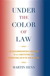 Book cover of Under the Color of Law by Michael McGarrity
