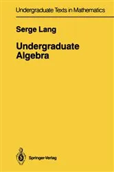 Book cover of Undergraduate Algebra by Serge Lang