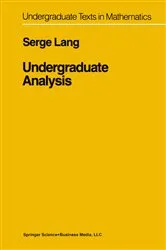 Book cover of Undergraduate Analysis by Unknown