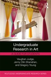 Book cover of Undergraduate Research in Art by Vaughan Judge