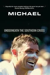 Book cover of Underneath the Southern Cross by Michael Hussey