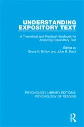 Book cover of Understanding Expository Text by Bruce K. Britton