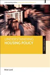 Book cover of Understanding Housing Policy (3rd ed.) by Brian Lund