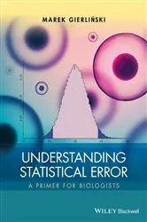 Book cover of Understanding Statistical Error by Marek Gierlinski
