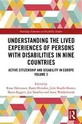 Book cover of Understanding the Lived Experiences of Persons with Disabilities in Nine Countries by Rune Halvorsen