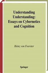 Book cover of Understanding Understanding by Heinz von Foerster