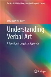 Book cover of Understanding Verbal Art by Jonathan Webster