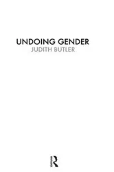 Book cover of Undoing Gender by Judith Butler