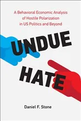 Book cover of Undue Hate by Daniel F. Stone