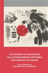 Book cover of Une écriture en mouvement by Unknown